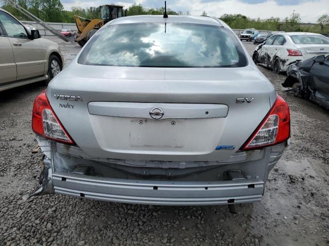 3N1CN7AP7CL854822 - 2012 NISSAN VERSA S SILVER photo 6