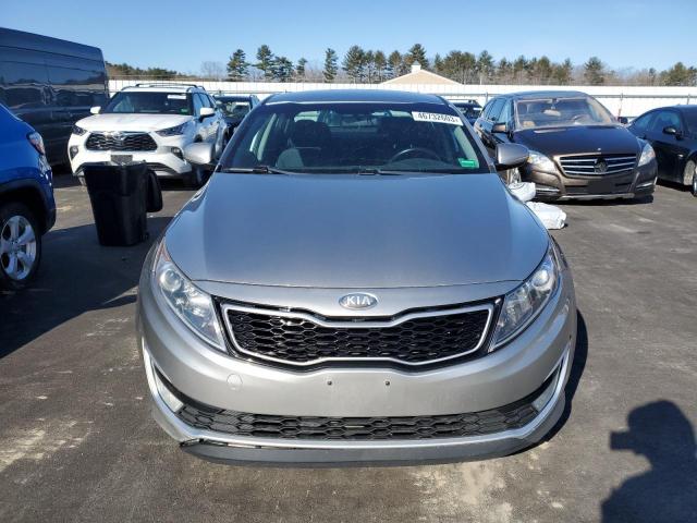 KNAGM4ADXD5040622 - 2013 KIA OPTIMA HYBRID SILVER photo 5