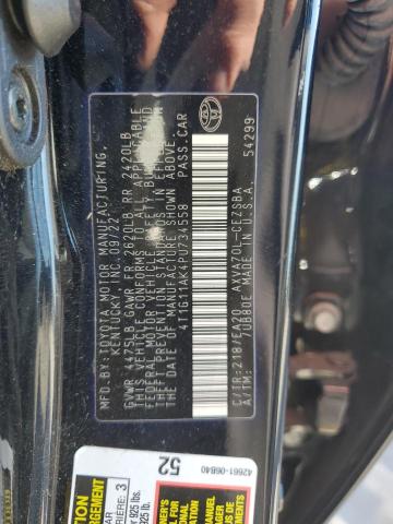 4T1G11AK4PU734558 - 2023 TOYOTA CAMRY SE NIGHT SHADE BLACK photo 13