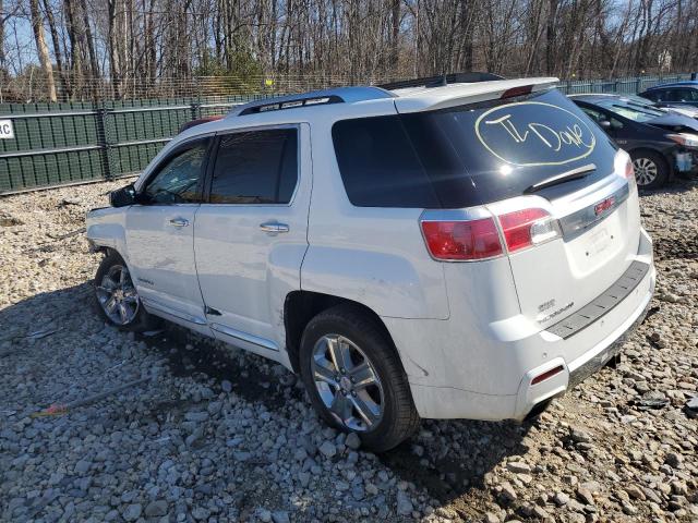 2GKALUEK0E6288019 - 2014 GMC TERRAIN DENALI WHITE photo 2