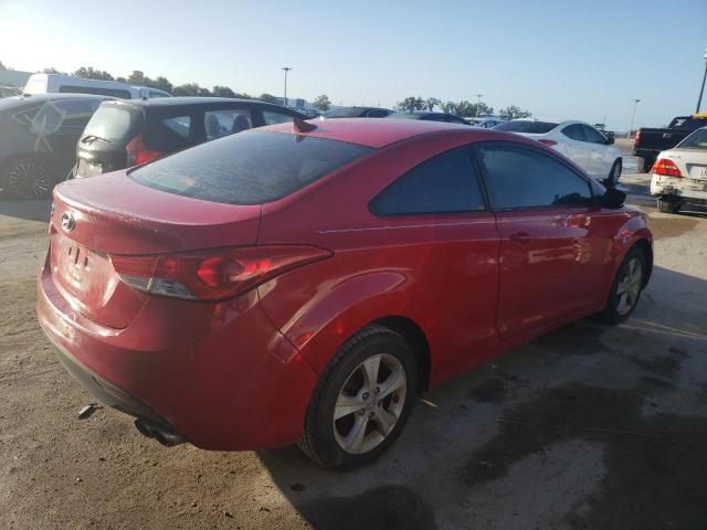 KMHDH6AEXDU000718 - 2013 HYUNDAI ELANTRA CO GS RED photo 3