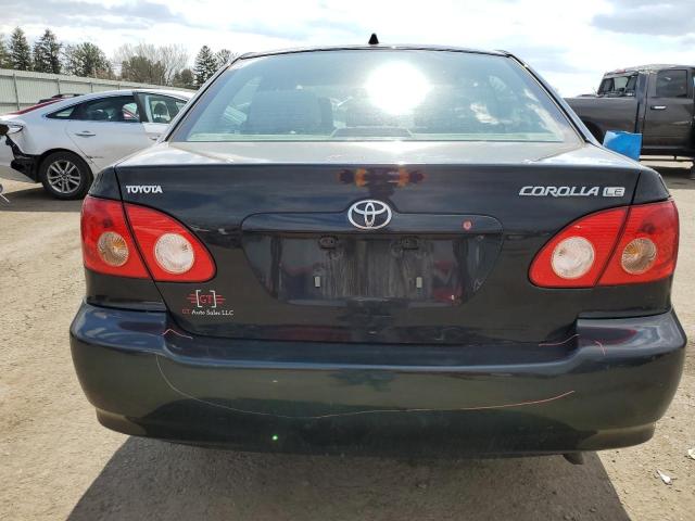 2T1BR30E86C674925 - 2006 TOYOTA COROLLA CE BLACK photo 6