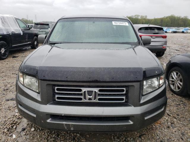 2HJYK16588H525834 - 2008 HONDA RIDGELINE RTL GRAY photo 5