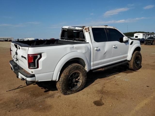 1FTFW1RG7HFB33197 - 2017 FORD F150 RAPTOR WHITE photo 3