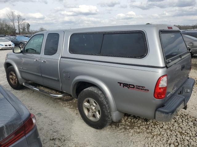 5TBRT34105S469962 - 2005 TOYOTA TUNDRA ACCESS CAB SR5 SILVER photo 2