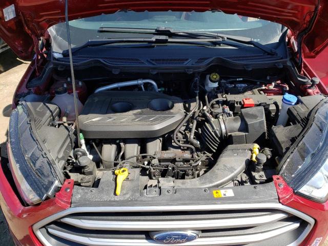 MAJ6S3GL4LC324003 - 2020 FORD ECOSPORT SE 红色 照片 12