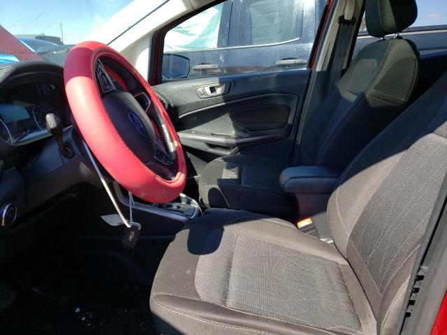 MAJ6S3GL4LC324003 - 2020 FORD ECOSPORT SE 红色 照片 7