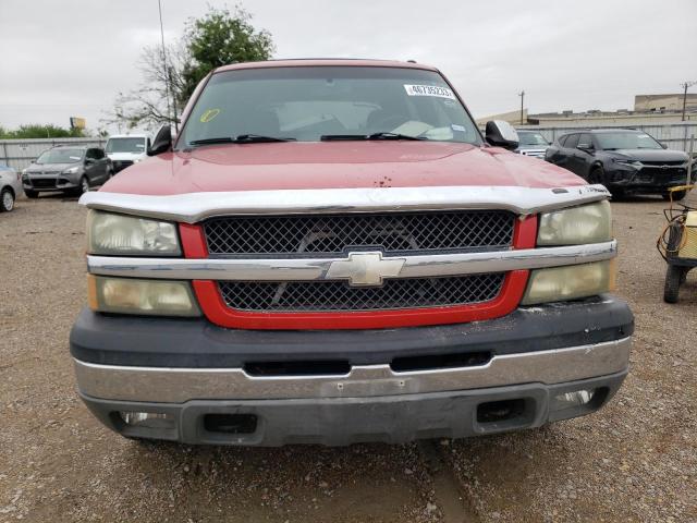 3GNEC12T14G222890 - 2004 CHEVROLET AVALANCHE C1500 RED photo 5
