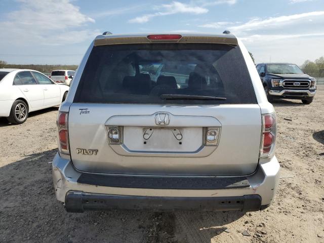 5FNYF28288B020836 - 2008 HONDA PILOT VP SILVER photo 6