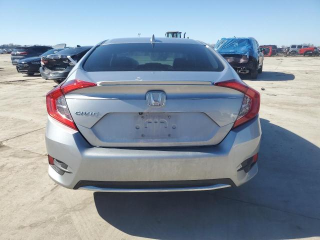 19XFC1F76KE201682 - 2019 HONDA CIVIC EXL SILVER photo 6