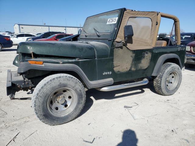 1J4FY19P3SP275035 - 1995 JEEP WRANGLER S GREEN photo 1