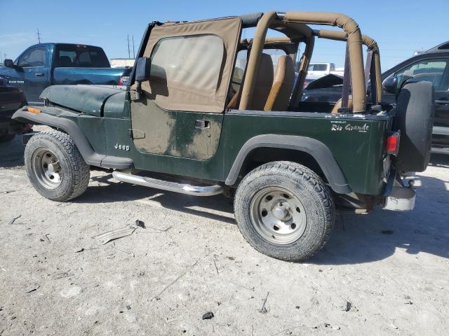 1J4FY19P3SP275035 - 1995 JEEP WRANGLER S GREEN photo 2
