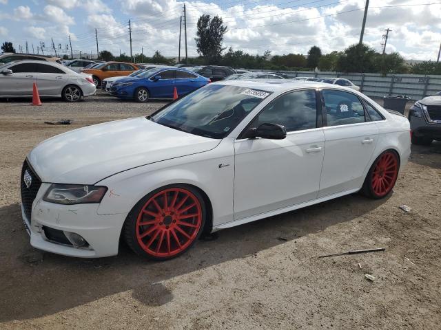 WAUBGAFL4CA116096 - 2012 AUDI S4 PREMIUM PLUS WHITE photo 1