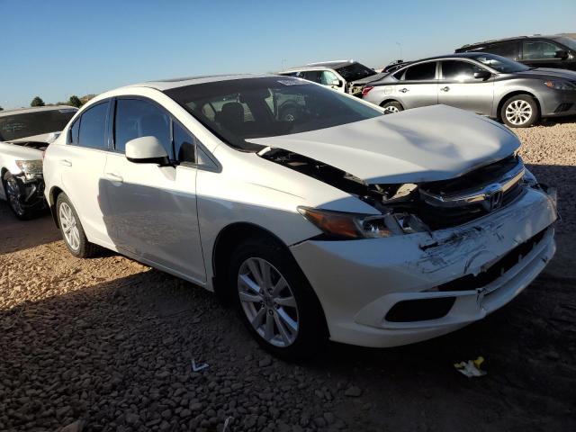 2HGFB2F90CH307918 - 2012 HONDA CIVIC EXL თეთრი ფოტო 4