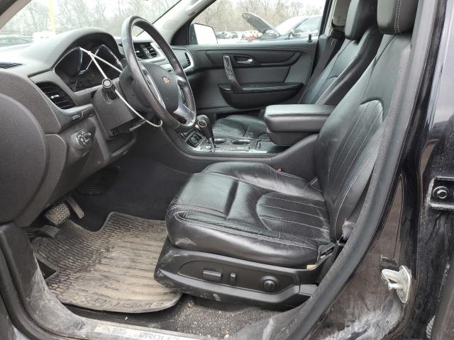 1GNKVJKD8FJ216107 - 2015 CHEVROLET TRAVERSE LTZ BLACK photo 7