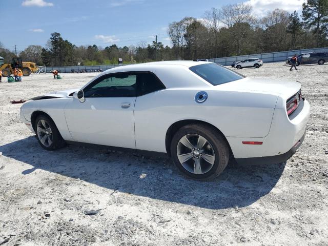 2C3CDZAG3FH710942 - 2015 DODGE CHALLENGER SXT WHITE photo 2