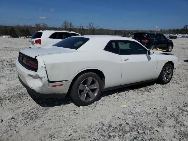 2C3CDZAG3FH710942 - 2015 DODGE CHALLENGER SXT WHITE photo 3