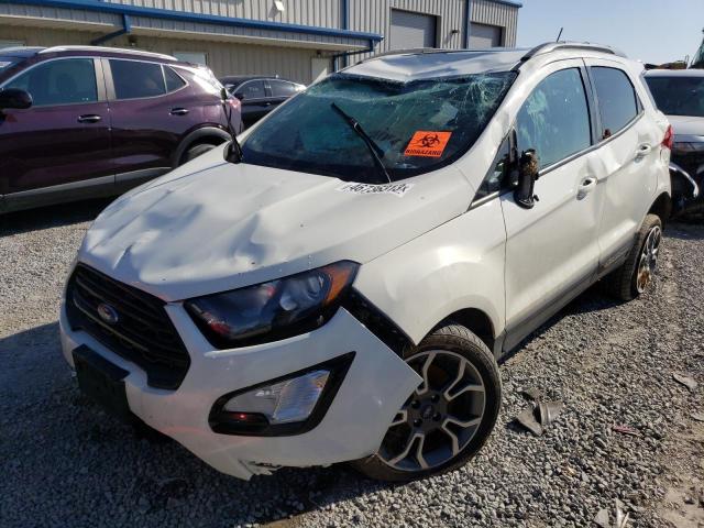 MAJ6S3JL6LC360865 - 2020 FORD ECOSPORT SES WHITE photo 1