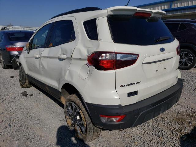 MAJ6S3JL6LC360865 - 2020 FORD ECOSPORT SES WHITE photo 2