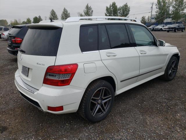 WDCGG8HB7BF569579 - 2011 MERCEDES-BENZ GLK 350 4MATIC WHITE photo 3