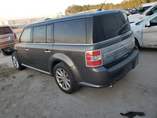 2FMGK5D88KBA30026 - 2019 FORD FLEX LIMITED GRAY photo 2