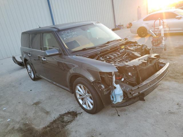 2FMGK5D88KBA30026 - 2019 FORD FLEX LIMITED GRAY photo 4