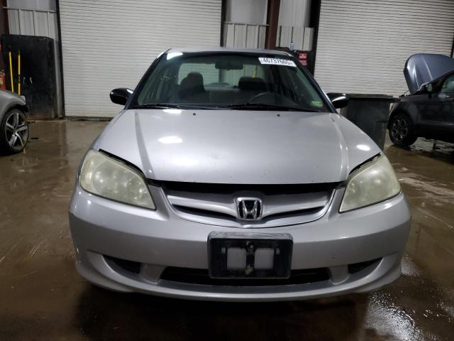 2HGES16315H573484 - 2005 HONDA CIVIC DX VP 银色 照片 5
