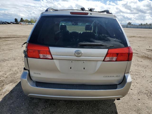 5TDZA22C75S224880 - 2005 TOYOTA SIENNA XLE SILVER photo 6