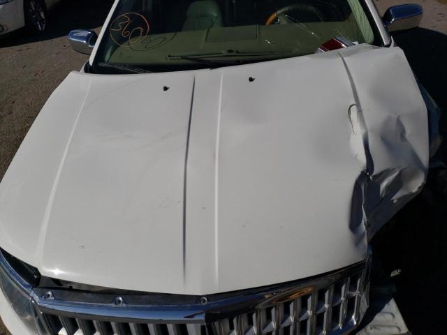 3LNHM28T09R617070 - 2009 LINCOLN MKZ WHITE photo 11