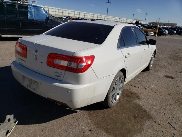 3LNHM28T09R617070 - 2009 LINCOLN MKZ WHITE photo 3