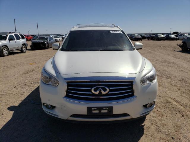 5N1CL0MM2EC518159 - 2014 INFINITI QX60 HYBRID WHITE photo 5