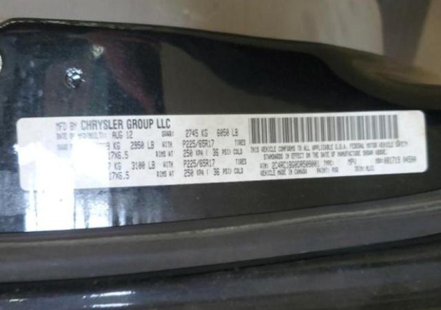 2C4RC1BG0DR509001 - 2013 CHRYSLER TOWN & COU TOURING 黑色 照片 13