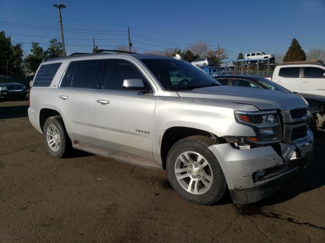 1GNSKBKC5FR511155 - 2015 CHEVROLET TAHOE K1500 LT SILVER photo 4