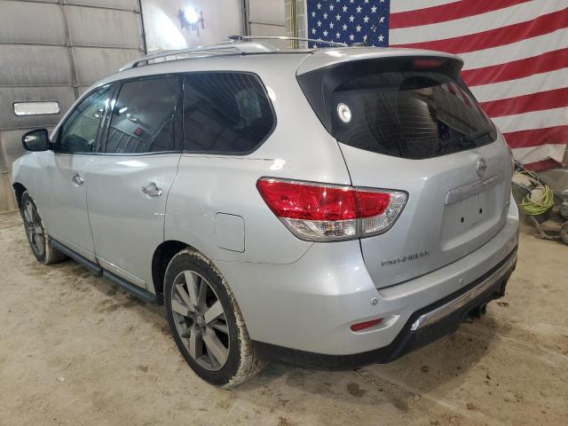 5N1AR2MM6DC633914 - 2013 NISSAN PATHFINDER S SILVER photo 2