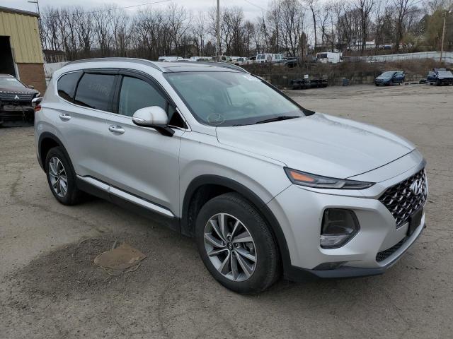 5NMS5CAD2KH113500 - 2019 HYUNDAI SANTA FE LIMITED SILVER photo 4