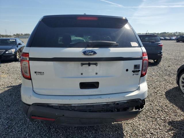 1FM5K8ARXFGA66272 - 2015 FORD EXPLORER POLICE INTERCEPTOR Ақ фото 6