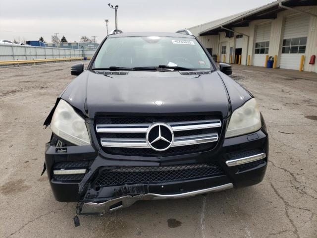 4JGBF7BE7CA783692 - 2012 MERCEDES-BENZ GL 450 4MATIC BLACK photo 5