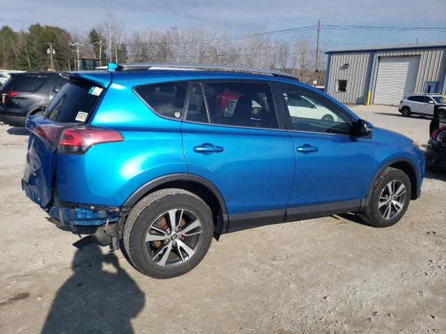 JTMRFREV7HJ118969 - 2017 TOYOTA RAV4 XLE BLUE photo 3