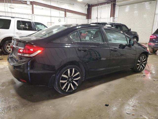 2HGFB2F93FH535478 - 2015 HONDA CIVIC EXL შავი ფოტო 3