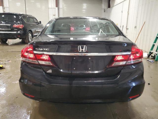 2HGFB2F93FH535478 - 2015 HONDA CIVIC EXL შავი ფოტო 6