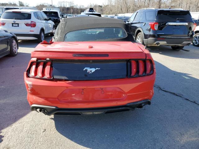 1FATP8UH0M5105756 - 2021 FORD MUSTANG RED photo 6