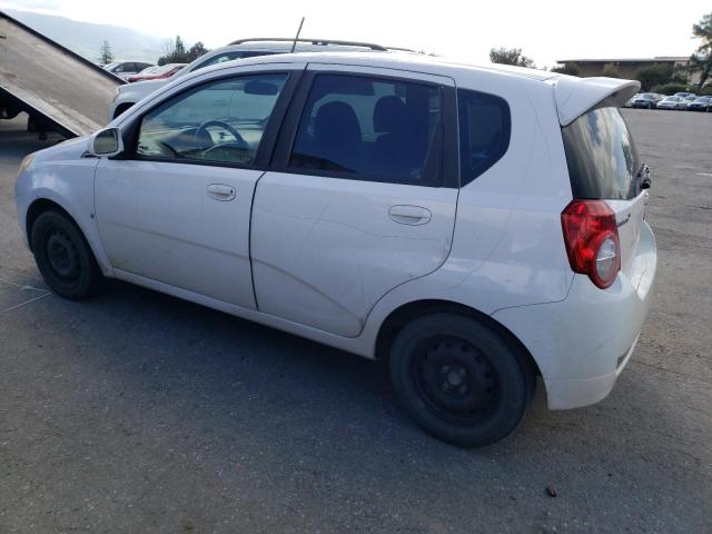 KL1TD66E19B382457 - 2009 CHEVROLET AVEO LS 白色 照片 2