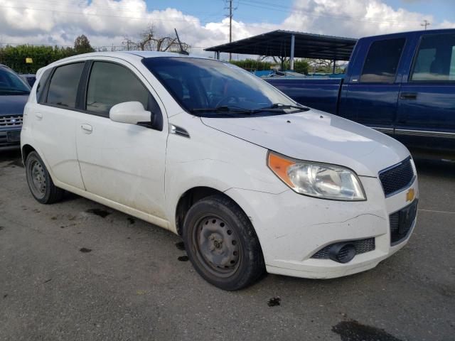 KL1TD66E19B382457 - 2009 CHEVROLET AVEO LS 白色 照片 4