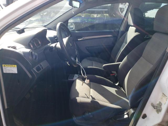 KL1TD66E19B382457 - 2009 CHEVROLET AVEO LS 白色 照片 7