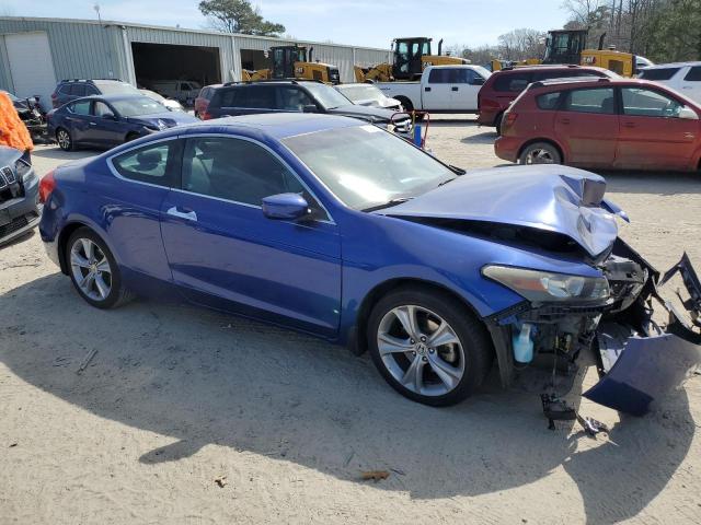 1HGCS2B89BA008943 - 2011 HONDA ACCORD EXL BLUE photo 4