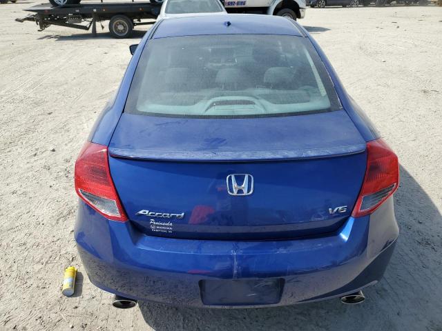 1HGCS2B89BA008943 - 2011 HONDA ACCORD EXL BLUE photo 6