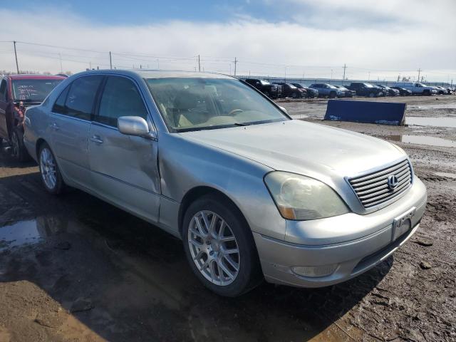 JTHBN30F320087359 - 2002 LEXUS LS 430 SILVER photo 4