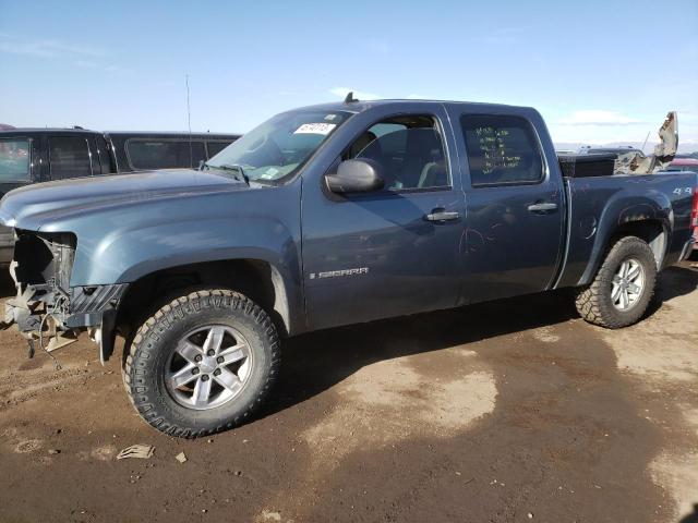 2GTEK13M281156657 - 2008 GMC SIERRA K1500 BLUE photo 1