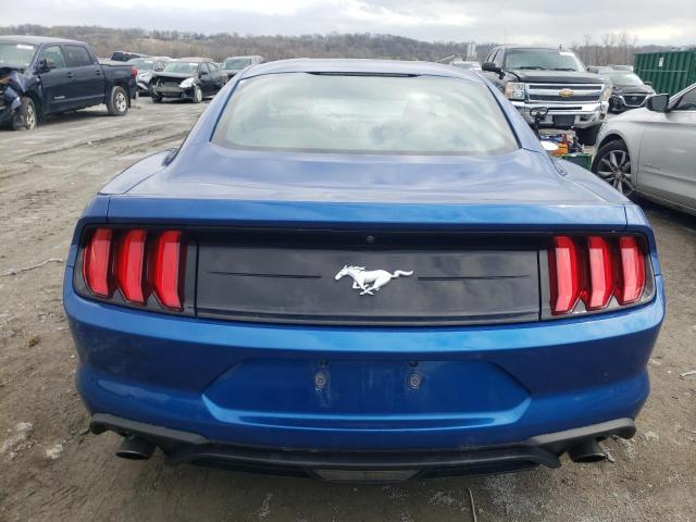 1FA6P8TH6J5143907 - 2018 FORD MUSTANG BLUE photo 6