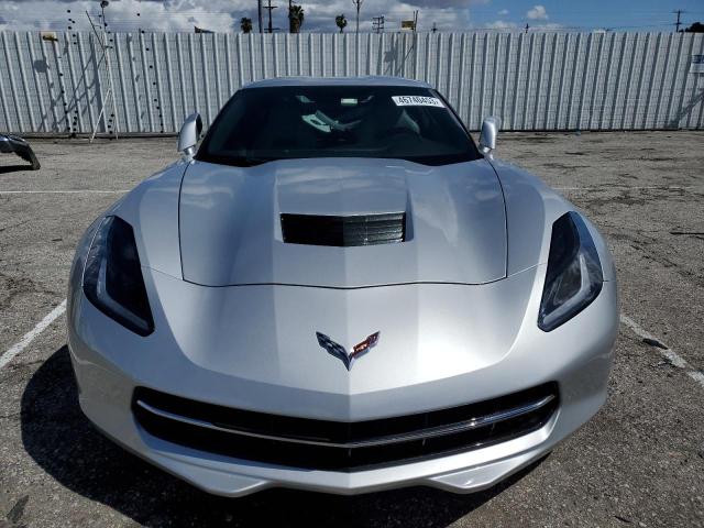 1G1YH2D79F5118762 - 2015 CHEVROLET CORVETTE STINGRAY Z51 1LT SILVER photo 5